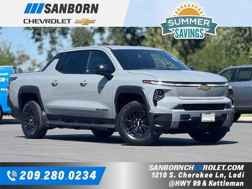 Slate Gray Metallic 2026 Chevrolet Silverado EV LT