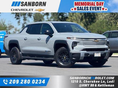 Slate Gray Metallic 2026 Chevrolet Silverado EV LT