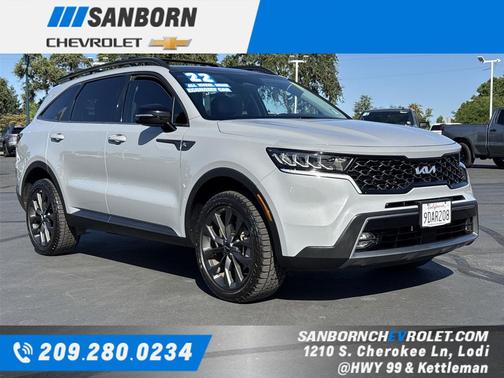 Wolf Gray 2022 Kia Sorento EX