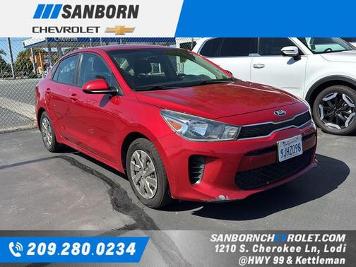 Currant Red 2020 Kia Rio S