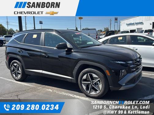 Ash Black 2025 Hyundai TUCSON Hybrid SEL Convenience