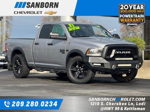 2021 RAM 1500 Classic Warlock Quad Cab 4x2 6'4' Box