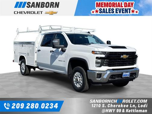 Summit White 2026 Chevrolet Silverado 2500 WT