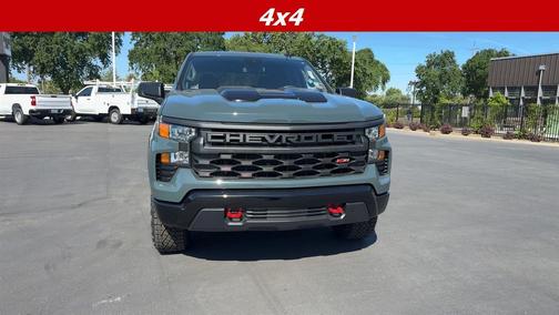 Cypress Gray 2026 Chevrolet Silverado 1500 Custom Trail Boss