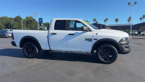 Bright White Clearcoat 2021 RAM 1500 Classic Warlock Quad Cab 4x4 6'4' Box