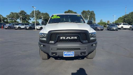 Bright White Clearcoat 2021 RAM 1500 Classic Warlock Quad Cab 4x4 6'4' Box