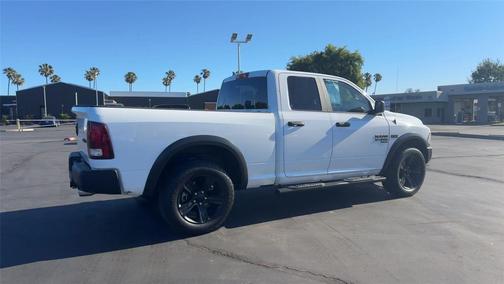 Bright White Clearcoat 2021 RAM 1500 Classic Warlock Quad Cab 4x4 6'4' Box