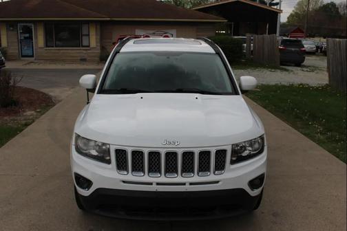 Bright White Clearcoat 2016 Jeep Compass High Altitude
