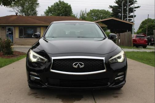 BLACK 2015 INFINITI Q50 Premium
