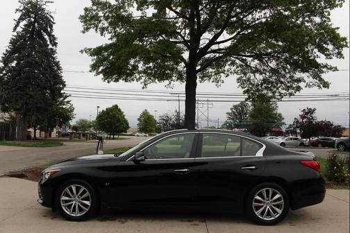 BLACK 2015 INFINITI Q50 Premium