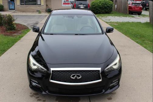 BLACK 2015 INFINITI Q50 Premium
