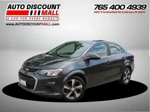 Nightfall Gray Metallic 2017 Chevrolet Sonic LT