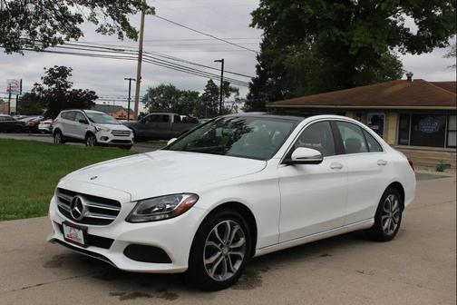 WHITE 2016 Mercedes-Benz C-Class C 300 4MATIC