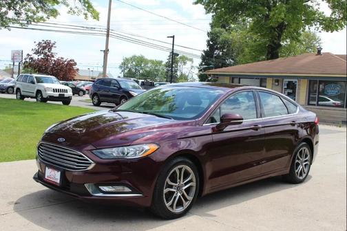 MAROON 2017 Ford Fusion SE
