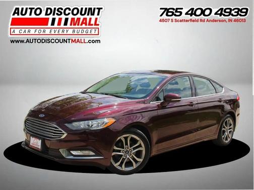 MAROON 2017 Ford Fusion SE