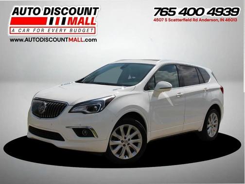 Summit White 2018 Buick Envision Premium II