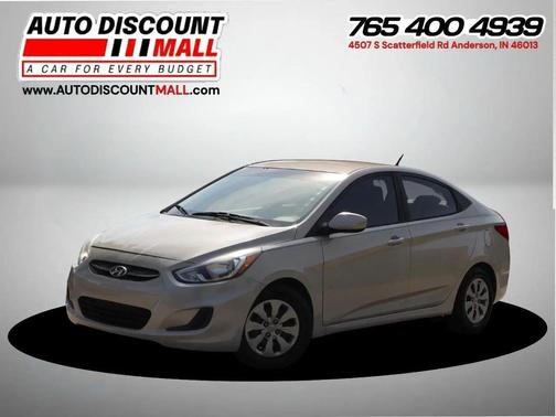 Misty Beige Metallic 2016 Hyundai Accent SE