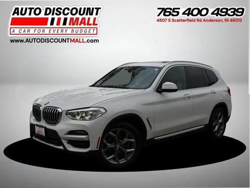WHITE 2020 BMW X3 xDrive30i