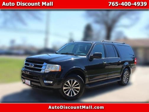 Shadow Black 2016 Ford Expedition EL XLT