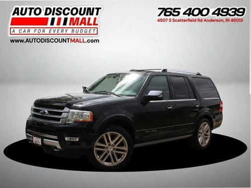 Shadow Black 2016 Ford Expedition Platinum