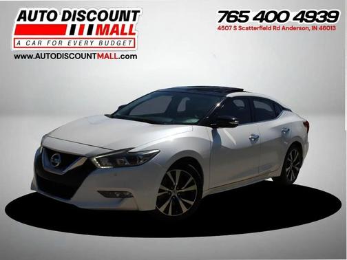 BLACK 2016 Nissan Maxima 3.5 SL