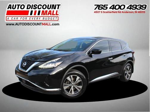 Super Black Metallic 2020 Nissan Murano S FWD
