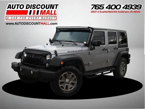 Billet Silver Metallic Clearcoat 2016 Jeep Wrangler Unlimited Rubicon