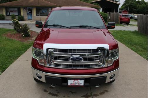 RED 2014 Ford F-150 XLT