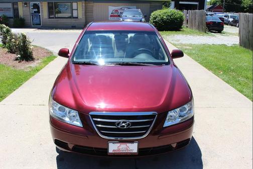 MAROON 2010 Hyundai SONATA GLS