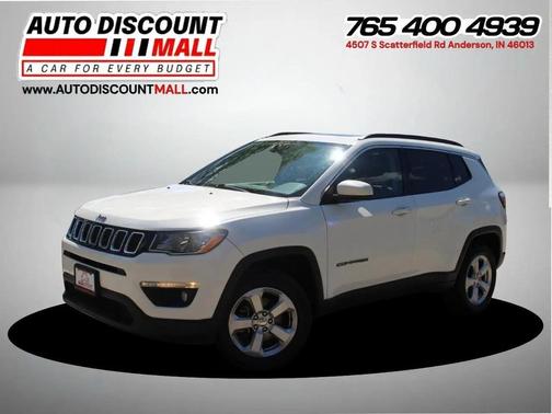 White Clearcoat 2019 Jeep Compass Latitude