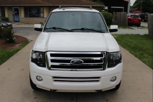 White Platinum Metallic Tri-Coat 2014 Ford Expedition Limited