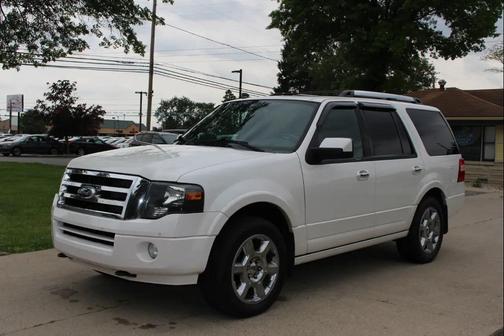 White Platinum Metallic Tri-Coat 2014 Ford Expedition Limited