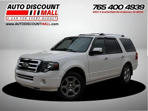 White Platinum Metallic Tri-Coat 2014 Ford Expedition Limited