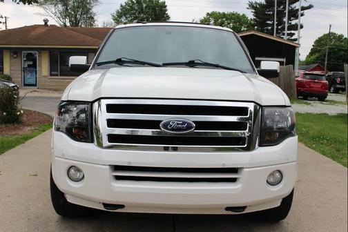 White Platinum Metallic Tri-Coat 2014 Ford Expedition Limited