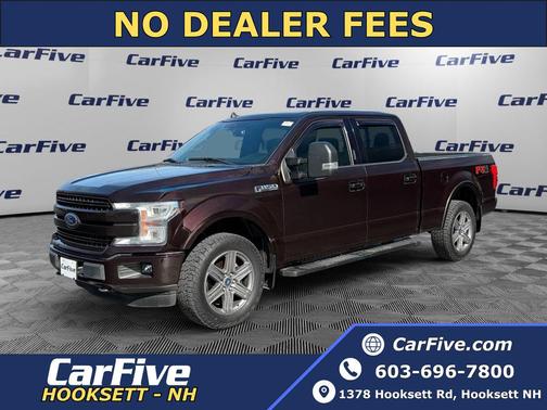 Vermillion Red 2019 Ford F-150 Lariat