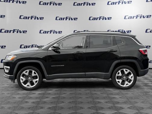 Diamond Black Crystal Pearlcoat 2018 Jeep Compass Limited