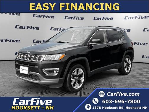 Diamond Black Crystal Pearlcoat 2018 Jeep Compass Limited