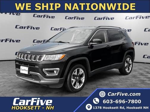 Diamond Black Crystal Pearlcoat 2018 Jeep Compass Limited