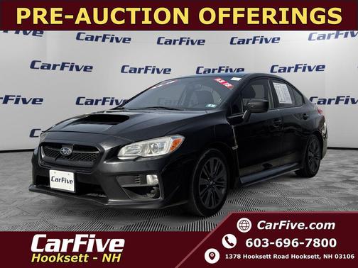 Crystal Black Silica 2015 Subaru WRX Base