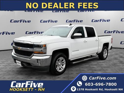 Summit White 2018 Chevrolet Silverado 1500 1LT
