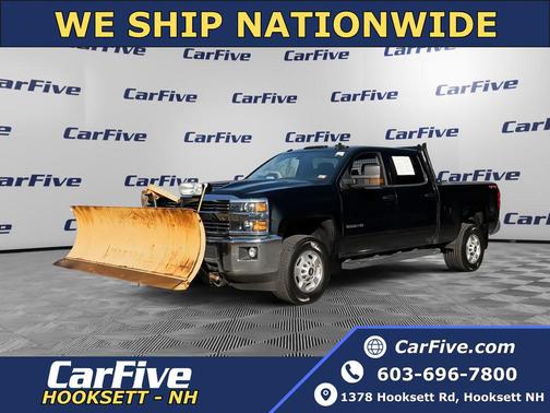 Black 2018 Chevrolet Silverado 2500 LT