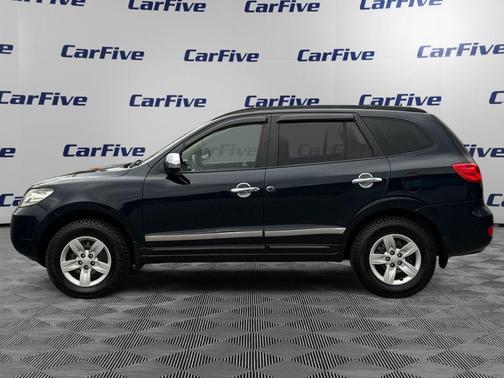 Deepwater Blue Mica 2009 Hyundai SANTA FE GLS