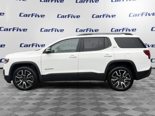 Summit White 2021 GMC Acadia AWD SLT