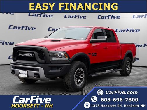 Flame Red Clearcoat 2017 RAM 1500 Rebel