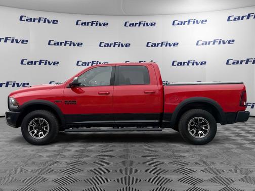 Flame Red Clearcoat 2017 RAM 1500 Rebel