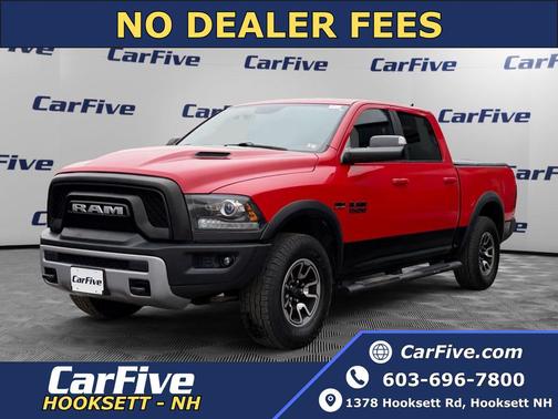 Flame Red Clearcoat 2017 RAM 1500 Rebel