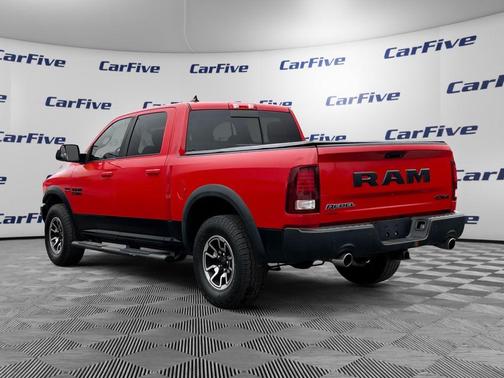 Flame Red Clearcoat 2017 RAM 1500 Rebel