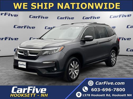Gray 2021 Honda Pilot AWD EX-L