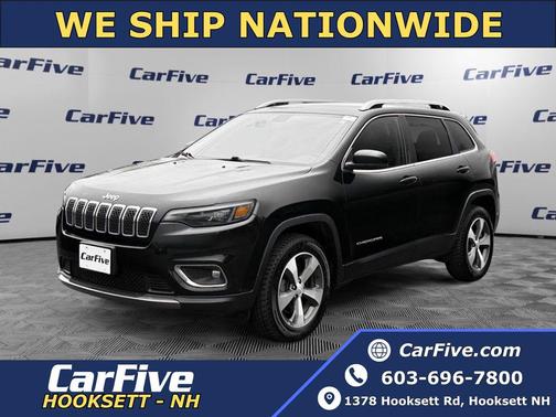 Diamond Black Crystal Pearlcoat 2020 Jeep Cherokee Limited