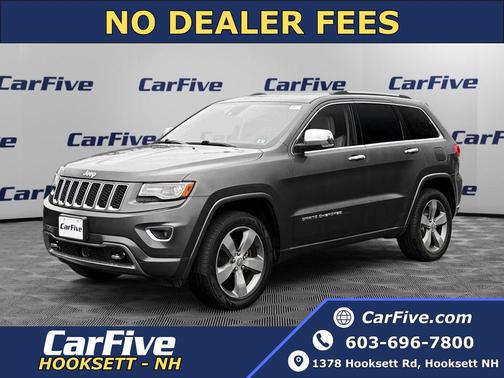 Brilliant Black Crystal Pearlcoat 2014 Jeep Grand Cherokee Overland